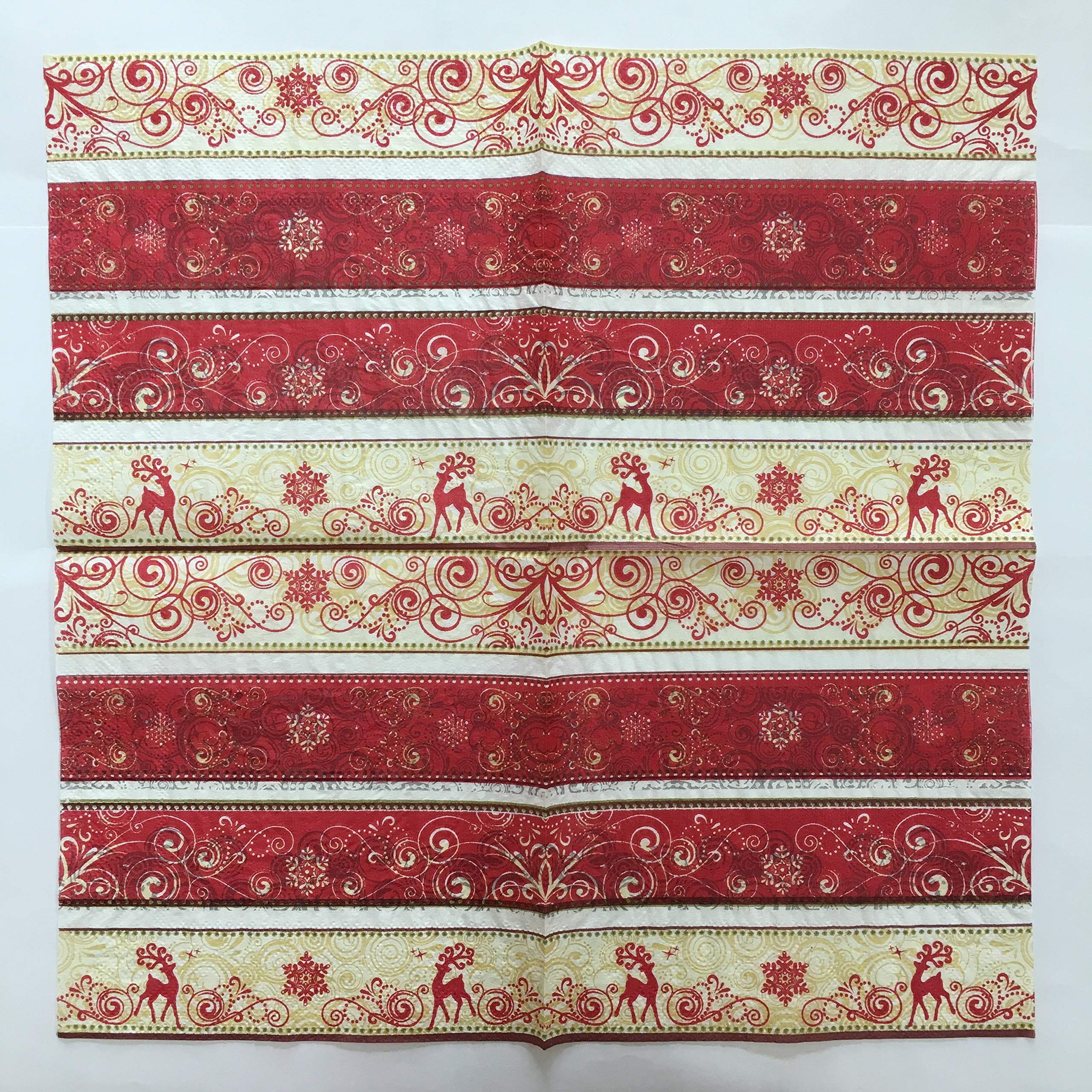 Amazon.co.jp: ペーパーナプキン 4種類各5枚入 紙ナプキン